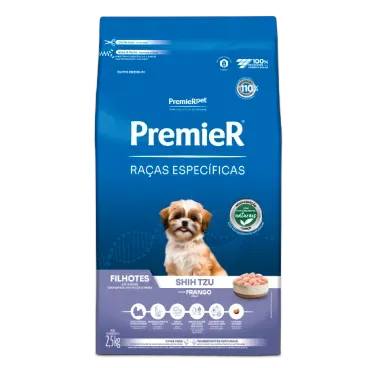 Racao Premier Racas Especificas Shih Tzu Filhotes 2.5kg frente